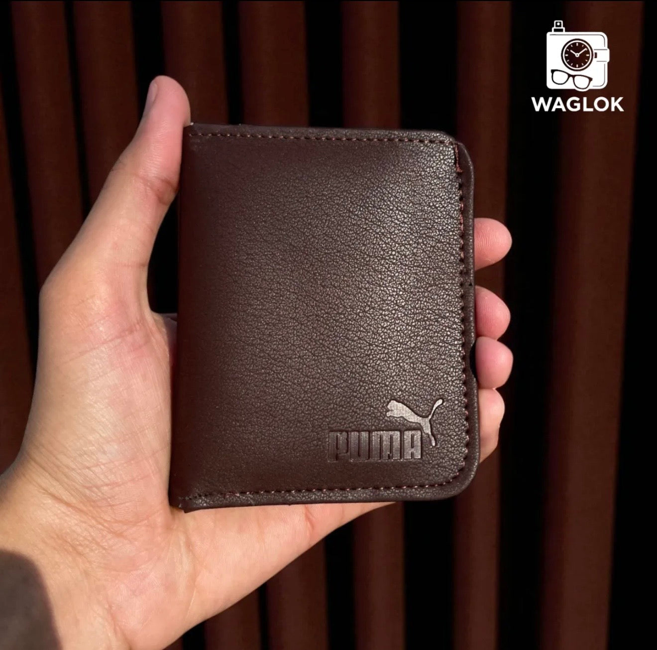 Fashion Slim Wallet, Puma Soft Leather Card Holder, Best Quality Purse For Cash & Cards