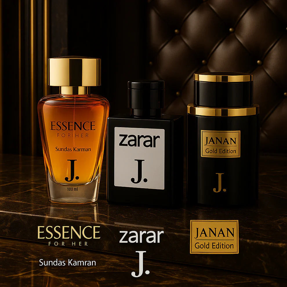 (Pack Of 3) J. – Janan Gold, Zarar, and Essence | 3000+ Sold🔥 | Top Class Quality✅