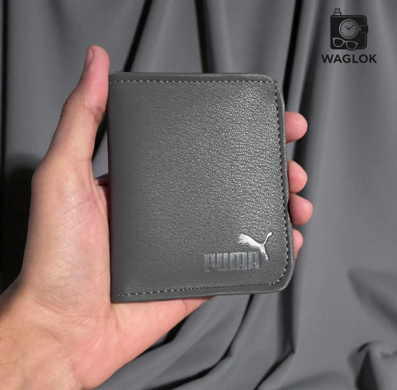 Fashion Slim Wallet, Puma Soft Leather Card Holder, Best Quality Purse For Cash & Cards
