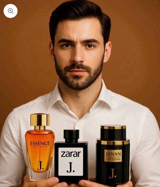 (Pack Of 3) J. – Janan Gold, Zarar, and Essence | 3000+ Sold🔥 | Top Class Quality✅