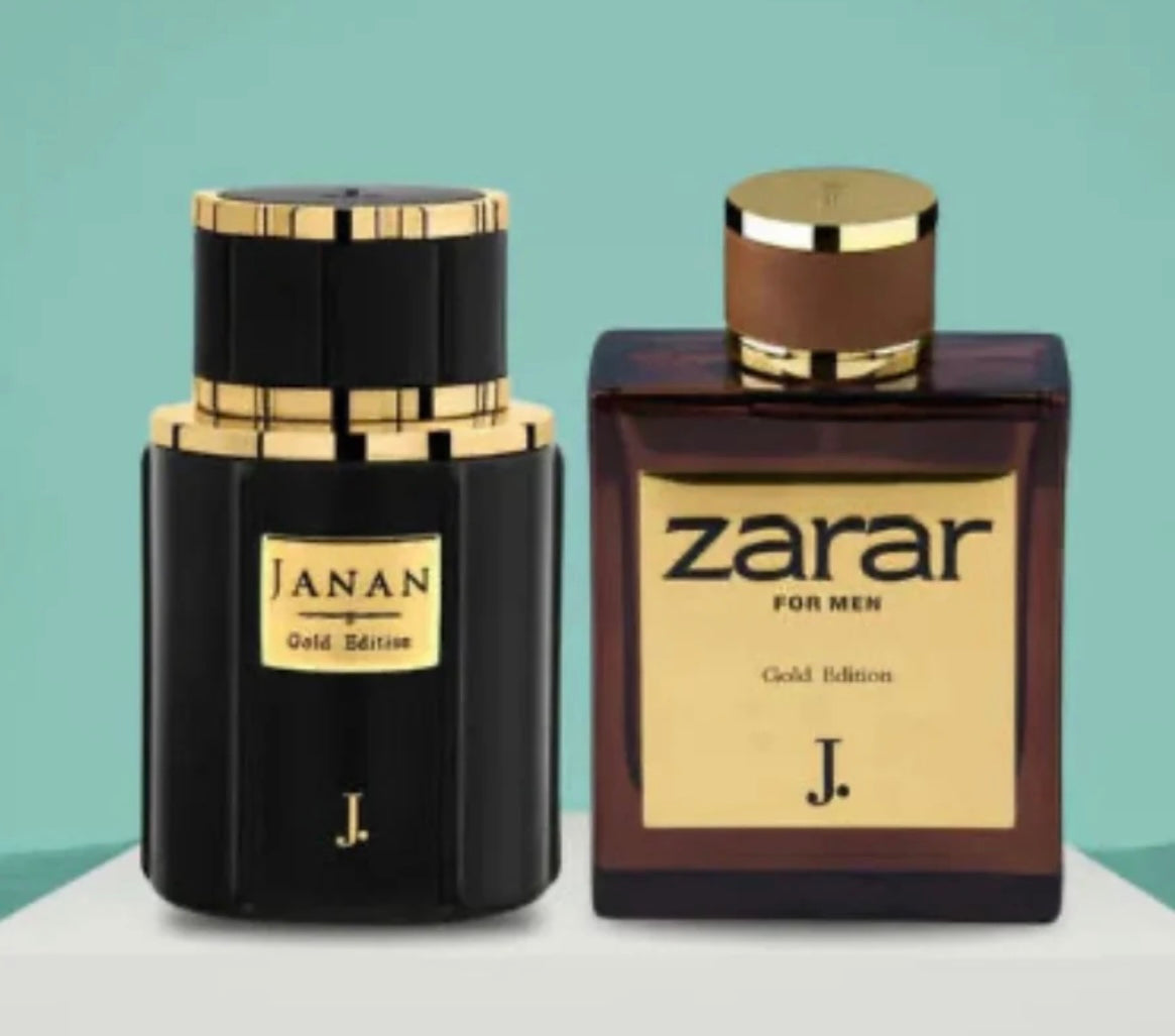 ( Pack Of 2 ) J. Janan Gold & Zarar | 5000+ Sold🔥 | Top Class Quality✅ | 100ml