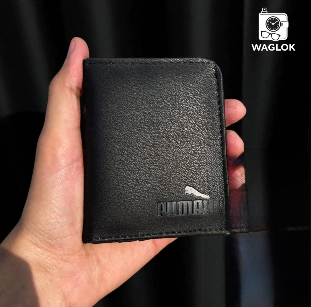 Fashion Slim Wallet, Puma Soft Leather Card Holder, Best Quality Purse For Cash & Cards