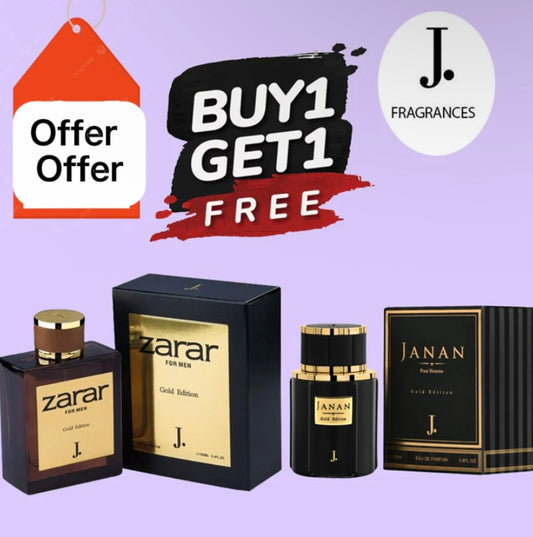 ( Pack Of 2 ) J. Janan Gold & Zarar | 5000+ Sold🔥 | Top Class Quality✅ | 100ml